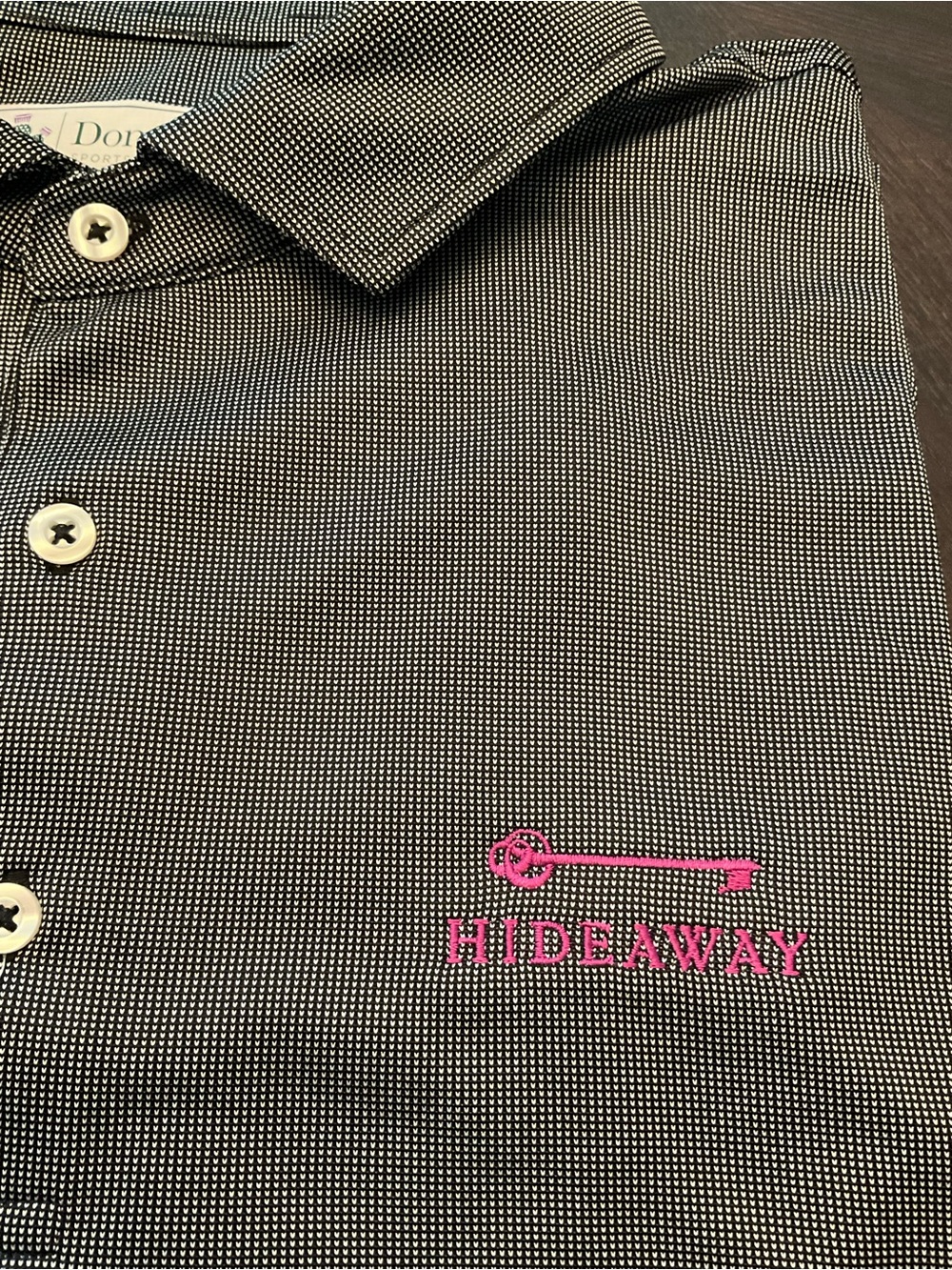 Donald Ross Polo Performance Jersey Exclusive Hideaway CC Key Logo Size XL